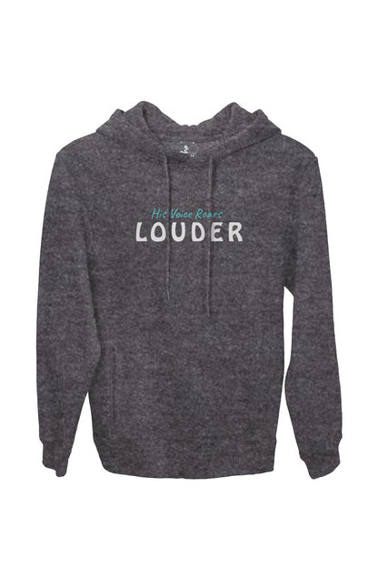 His Voice Roars LOUDER Hoodie